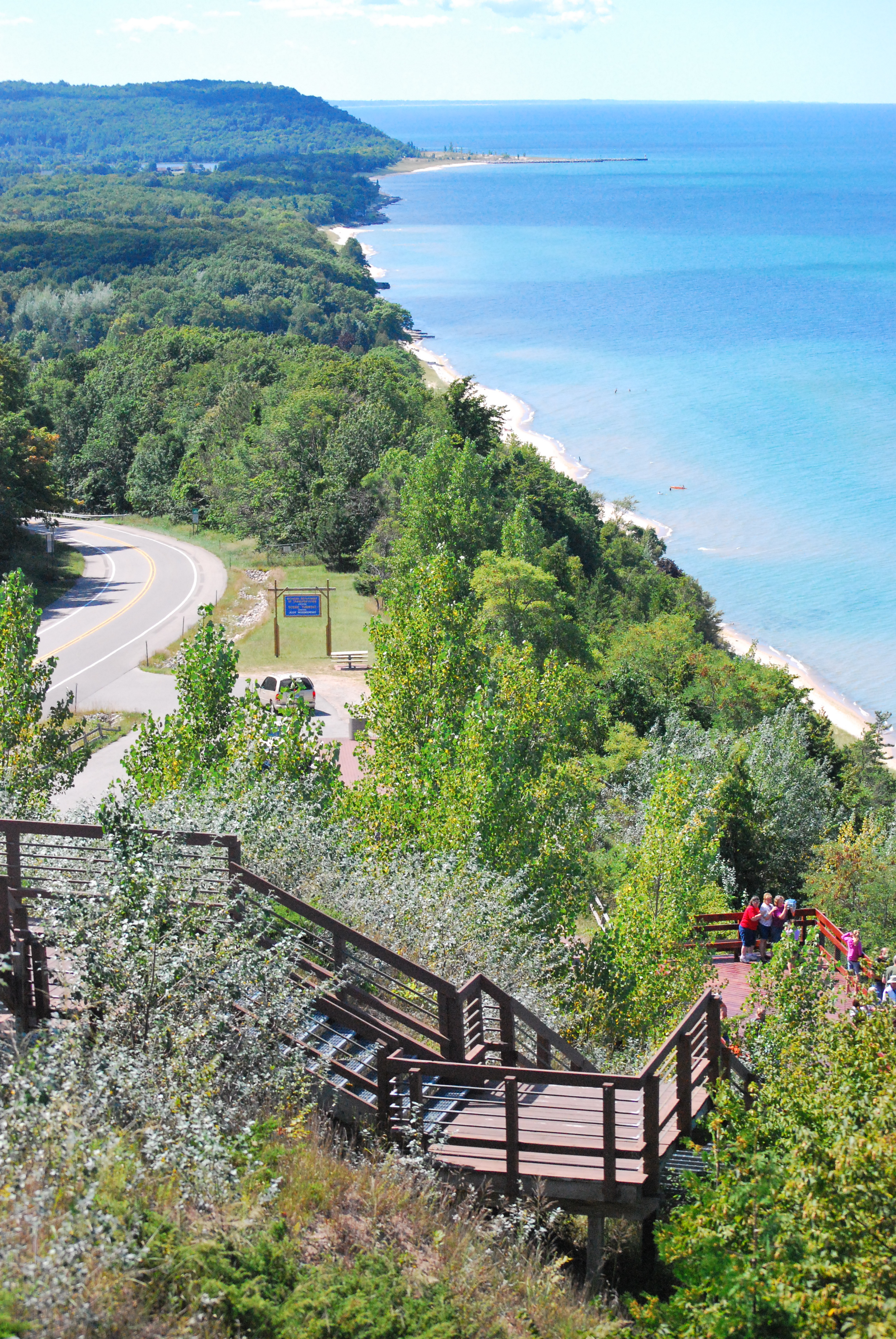 Inspiration Point - Arcadia Scenic Outlook, Michigan