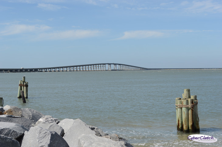 Bridge between bodie pea islands