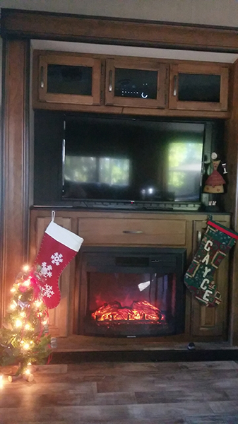Christmas in the camper