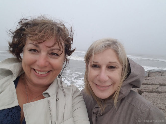 Pat & Naomi on Galveston Island