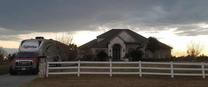 Naomi's house in Texas