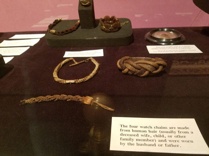 National museum of funeral history human hair memorial jewelry