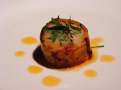 Bacon wrapped Scallop