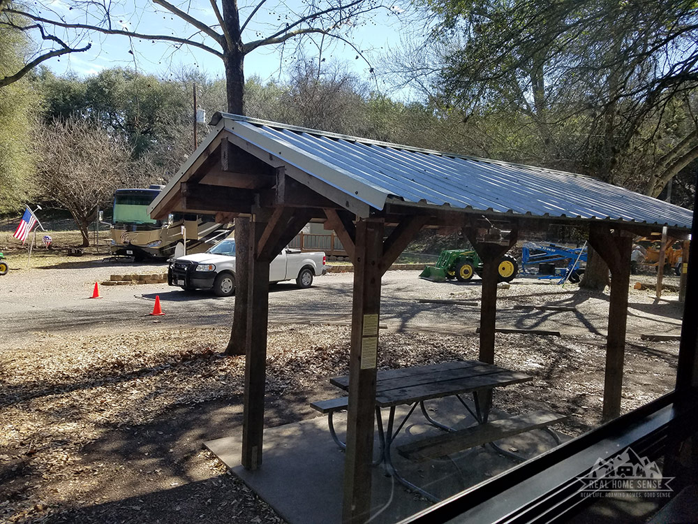 Standard Picnic Table at Blanco State Park