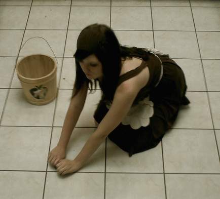 Charming Your Chores: Scrub That Floor! by By queercatkitten on Flickr