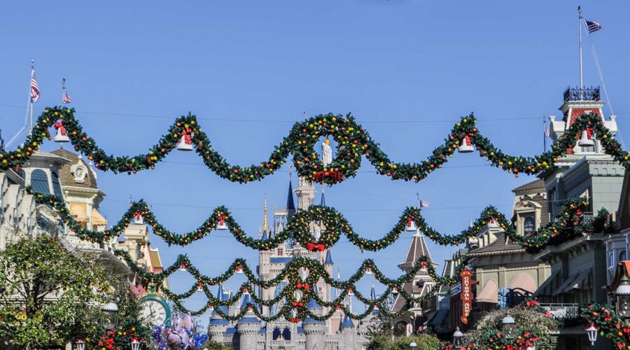 Let's Change the World Together - Walt Disney World Main Street at Christmas