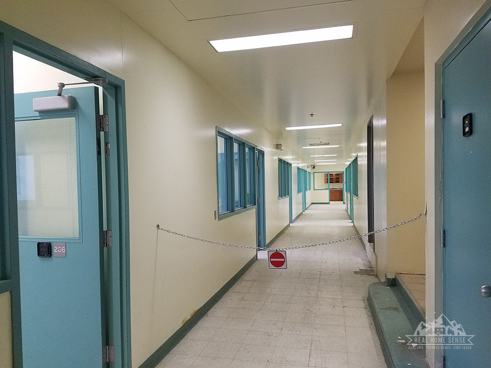Kingston Penitentiary School Hallway.