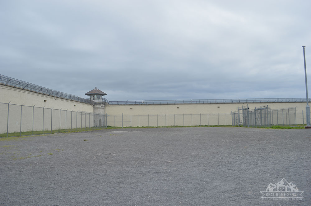 Kingston penitentiary recreation yard