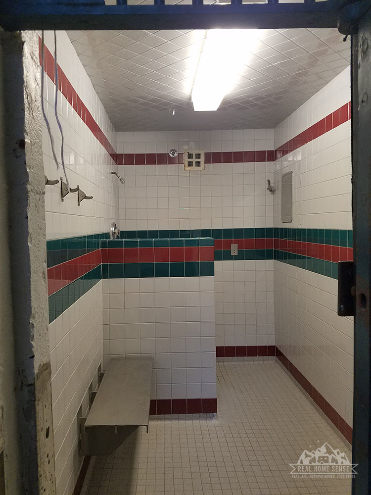 Prison shower