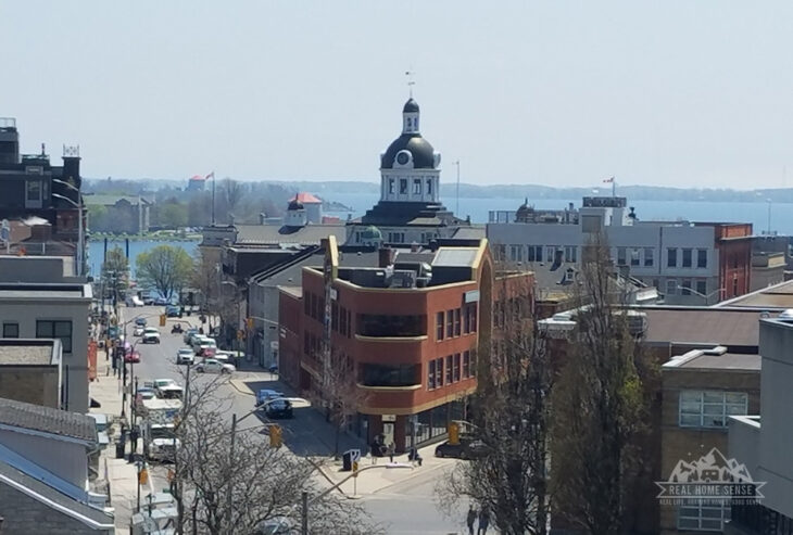 View of downtown kingston ontario