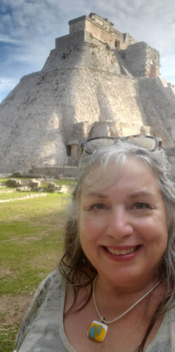 The pyramid of the magician and i in uxmal